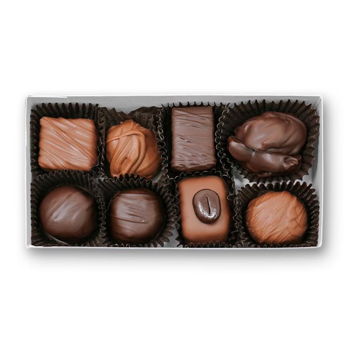 Classic Milk and Dark Chocolate Assortment 1/4 lb.