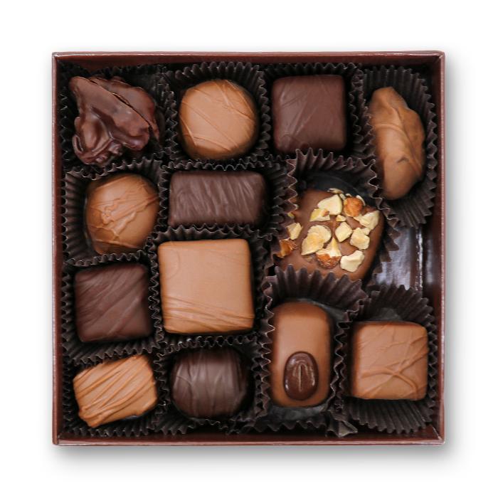 Classic Milk and Dark Chocolate Assortment 1/2 lb.