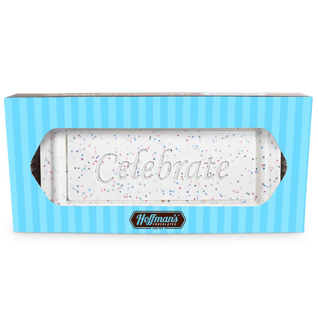 Confetti White Confection Celebration Bar