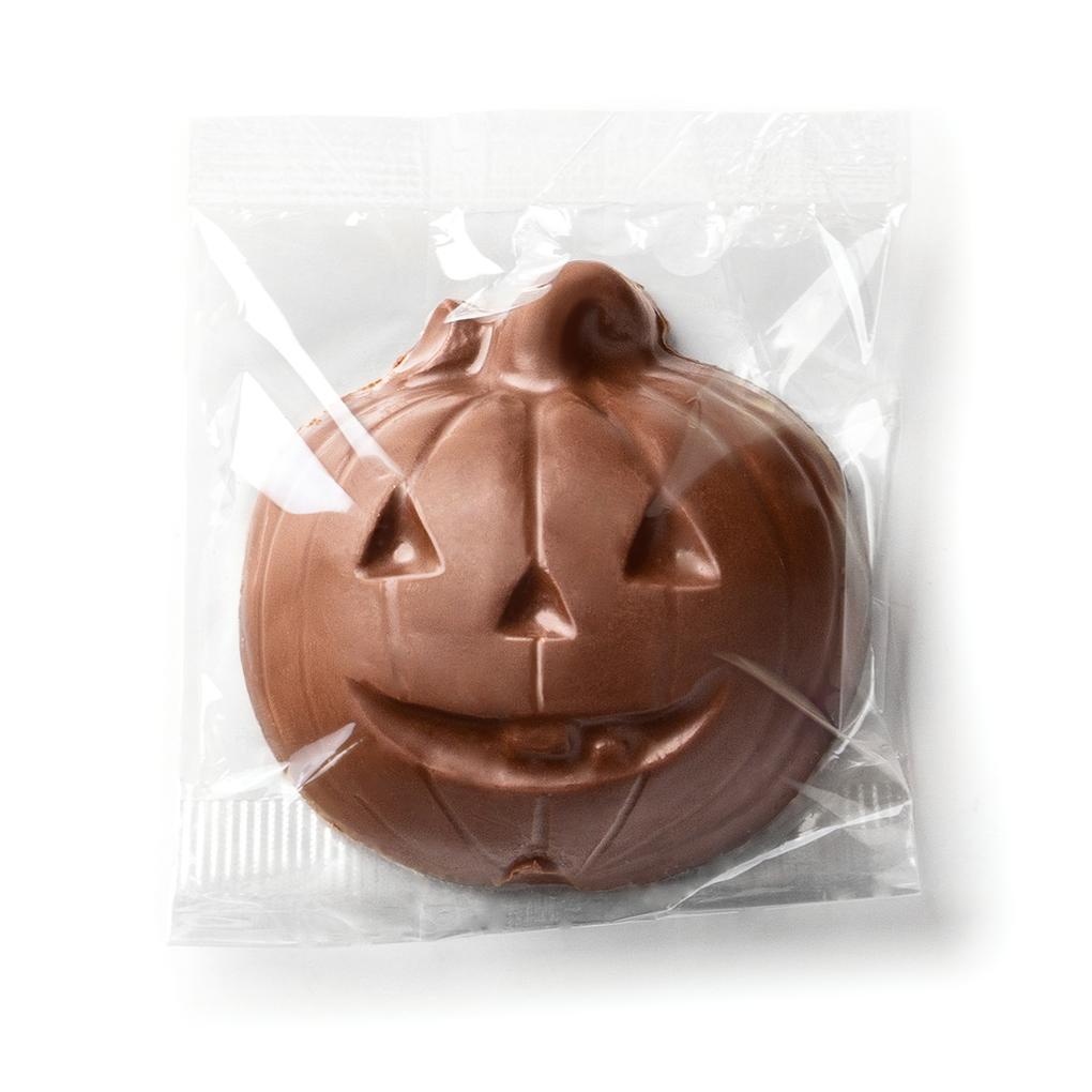 Pumpkin Shaped Halloween Chocolate Covered OREO® Cookie