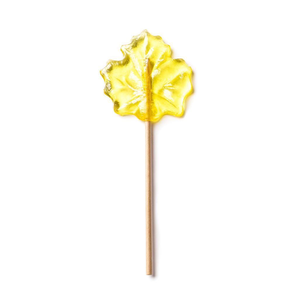 Yellow Banana Leaf Lollipop