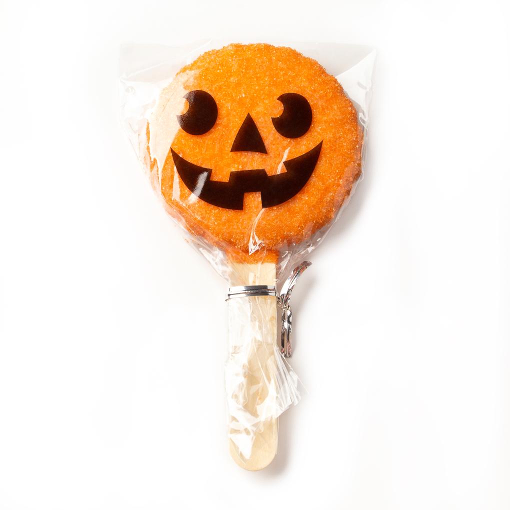 Pumpkin Cookie Pop