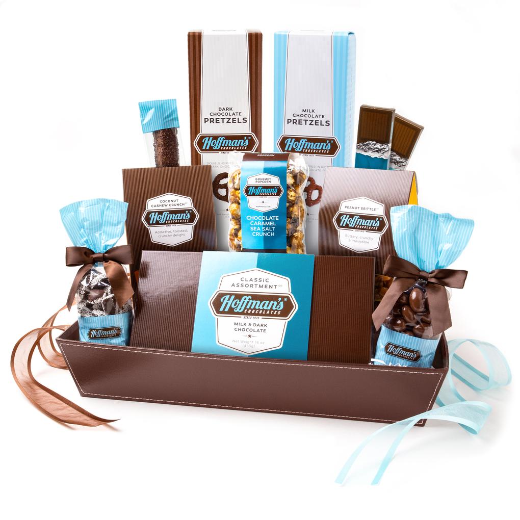 Ultimate Gourmet Sweet and Savory Chocolate Gift Basket- Platinum